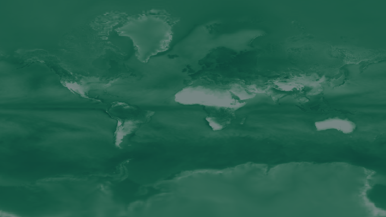 Global relative humidity exposure map used by Climetry to communicate climate exposure classes
